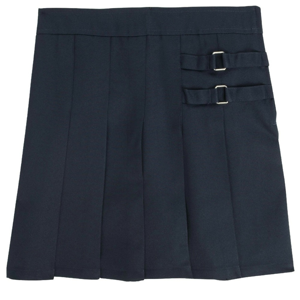 Girls GRAY Skort Two Tab Scooter French Toast Scho